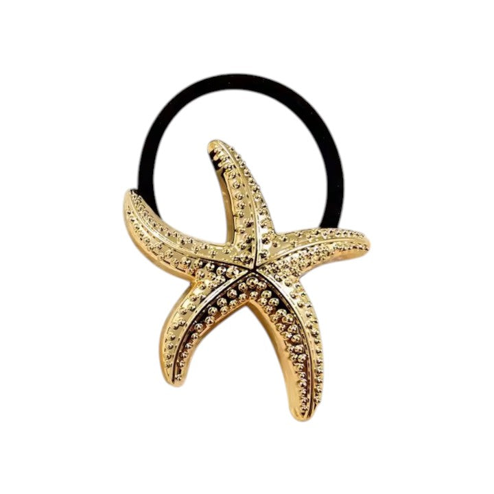 Gold Starfish Decorative Bobble