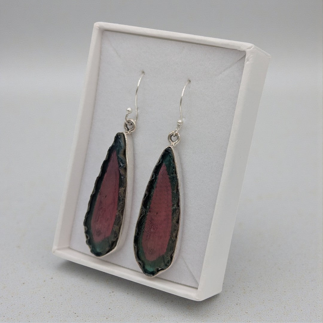watermelon-tourmaline-earrings-sterling-silver
